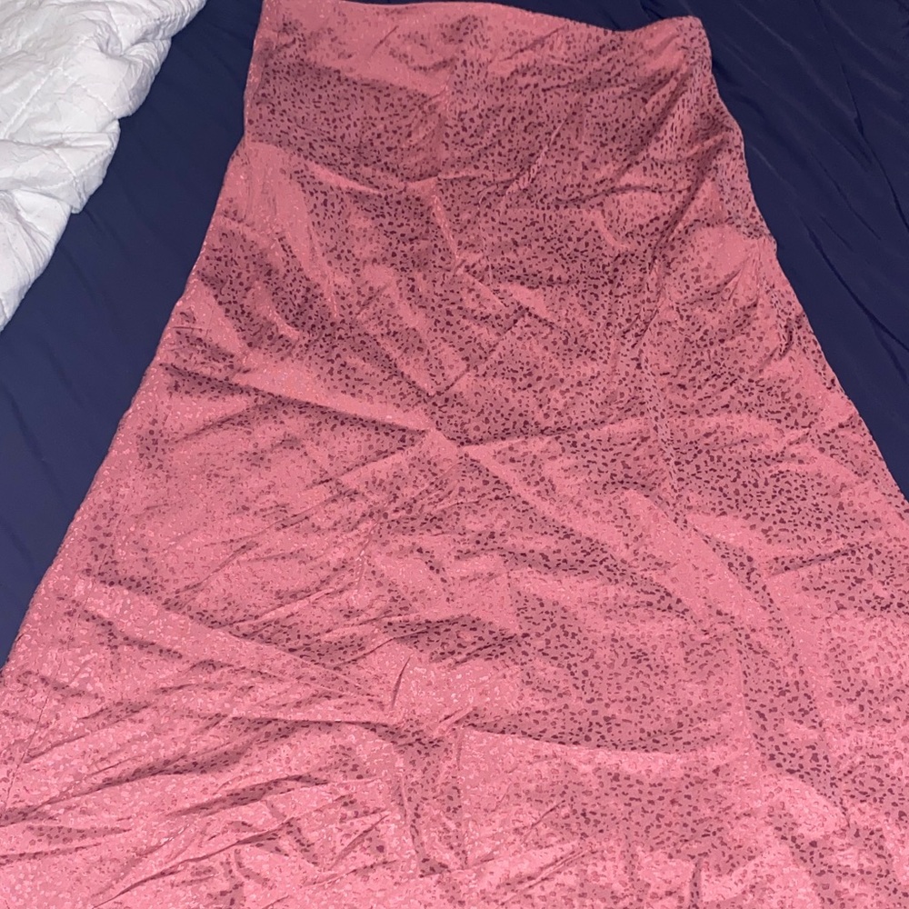 LOFT Pink Maxi Skirt